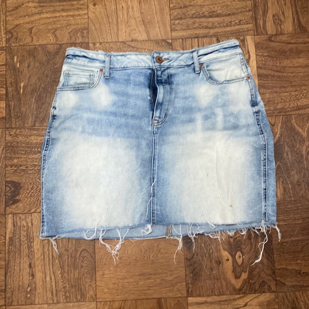 Maurices denim skirt